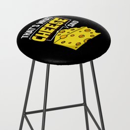 Cheese Board Sticks Vegan Funny Puns Bar Stool