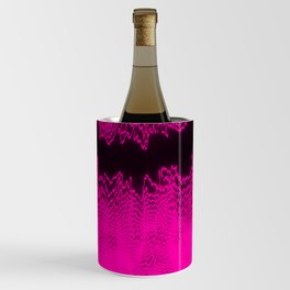 Pink Glitch Distortion Wine Chiller