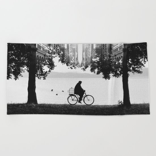 Ride Away Beach Towel