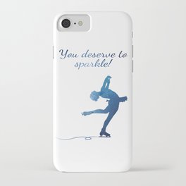 You deserve to sparkle iPhone Case