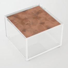 Brown Abstraction Acrylic Box