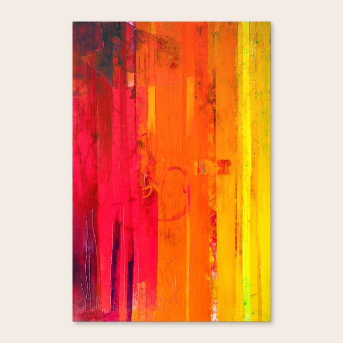 Concrete Poems I Canvas Print by Rafael McMaster Society6