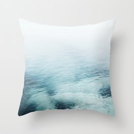 Big Sea Water Throw Pillow