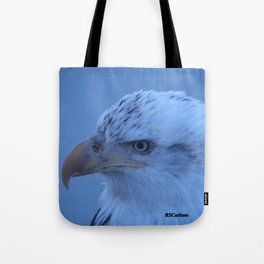 Young Eagle in Failing Light Tote Bag