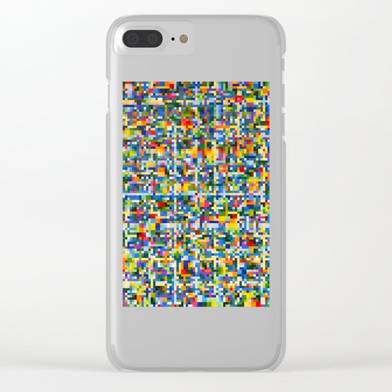 Dancing Star Detail Clear iPhone Case