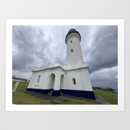 The Melodramatic Lighthouse Art Print
