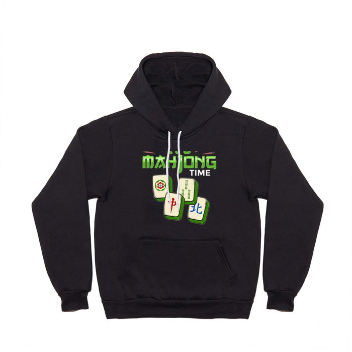 Mahjong Game Mah Jongg Online Player Tile Hoody