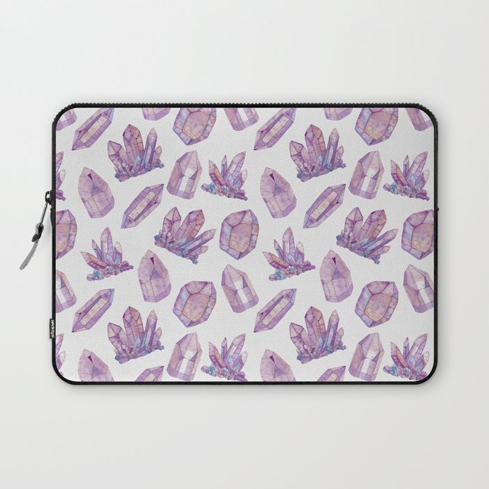 Crystals - Amethyst Laptop Sleeve