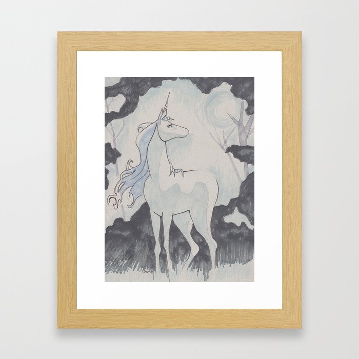 The Last Unicorn Framed Art Print