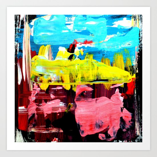 Color Abstract 4 Art Print