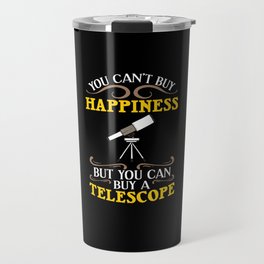 Telescope Astrophysic Astrophysicist Astronomy Travel Mug