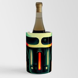 Retro-Futurist Robot Wine Chiller