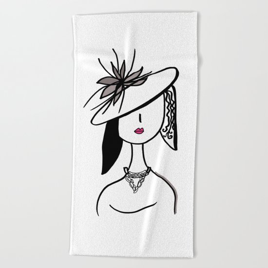 Glamour Beach Towel