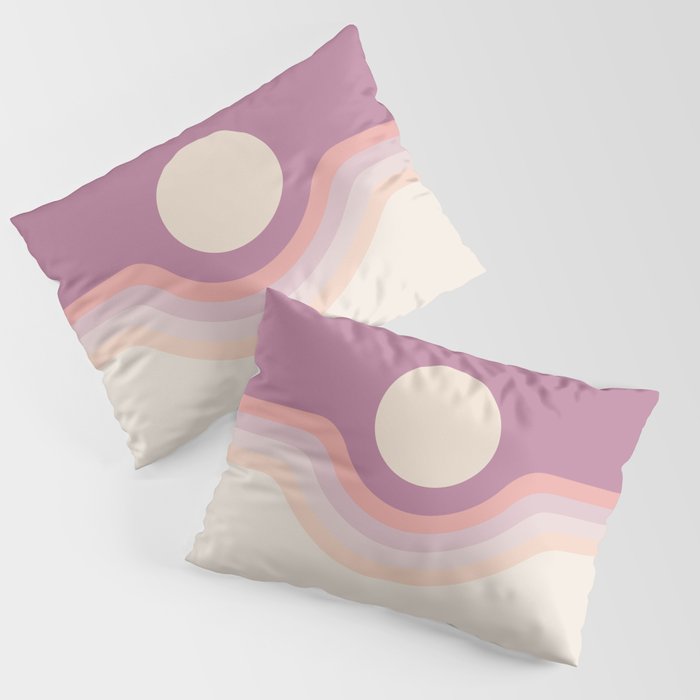 Lilac Rainbow Canyon Pillow Sham