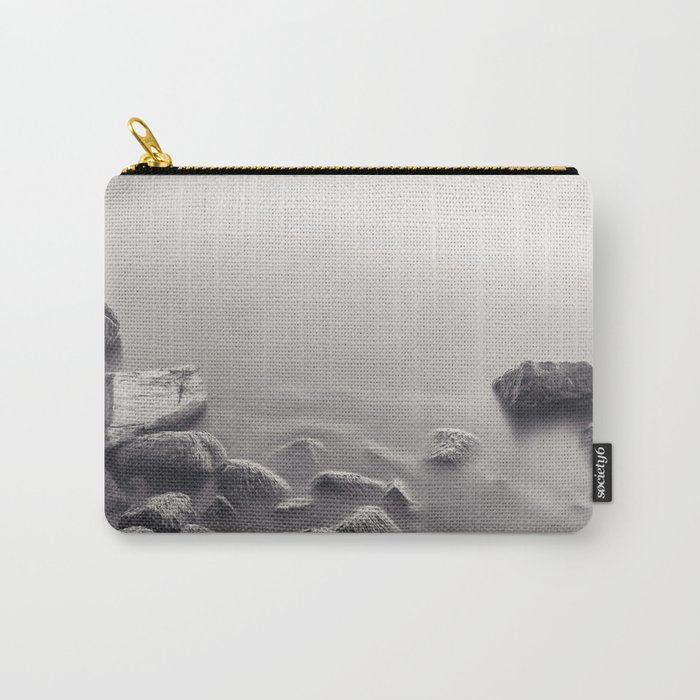 Lake Winnebago Black and White Carry-All Pouch