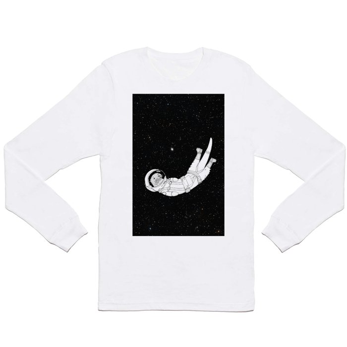 André Floating Around in Otter Space Long Sleeve T Shirt