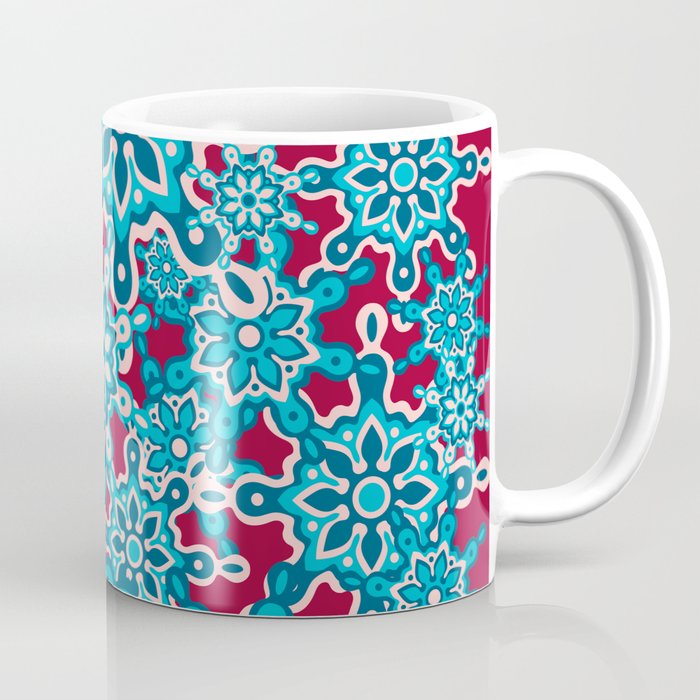 Blue Flowers Coffee Mug