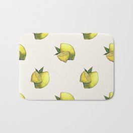 Lemon Pattern Bath Mat