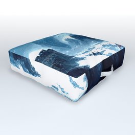 The Kingdom of Ice Outdoor Floor Cushion