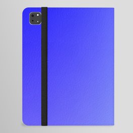 46 Blue Gradient 220506 Aura Ombre Valourine Digital Minimalist Art iPad Folio Case