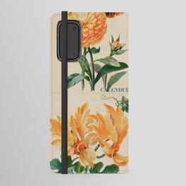 Flowers vintage art Android Wallet Case