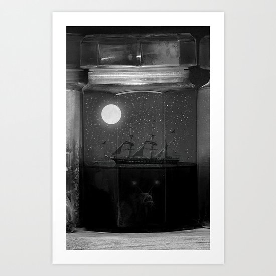Little Worlds (Crop II) Art Print