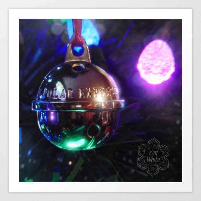 Polar Express Bell Art Print By Whitetigress76 Society6