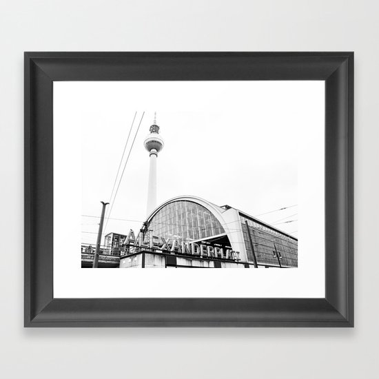 Berlin Alexandraplatz Framed Art Print