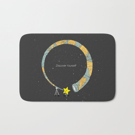 Discover yourself Bath Mat