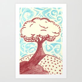 Lone Tree Art Print