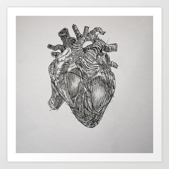 Heart Art Print