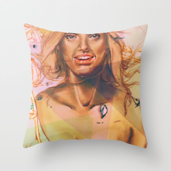 Outro Throw Pillow
