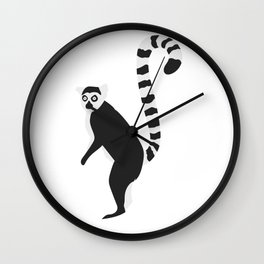 Lemur Wall Clock