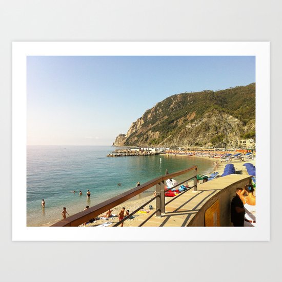 Monterosso al Mare, Cinque Terre, Italy Art Print