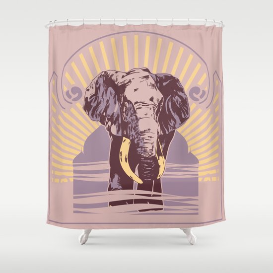 Patience & Wisdom Shower Curtain