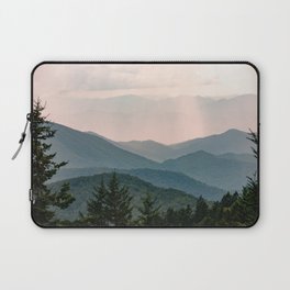 Smoky Mountain Pastel Sunset Laptop Sleeve