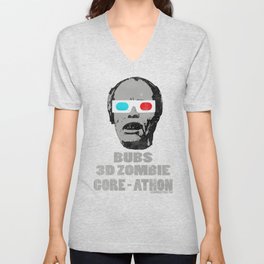 Bubs 3D Zombie Gore-athon Unisex V-Neck