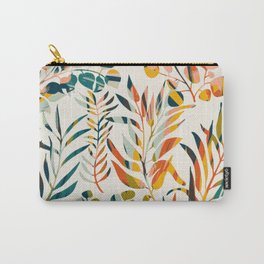 colorful leaves pattern Carry-All Pouch