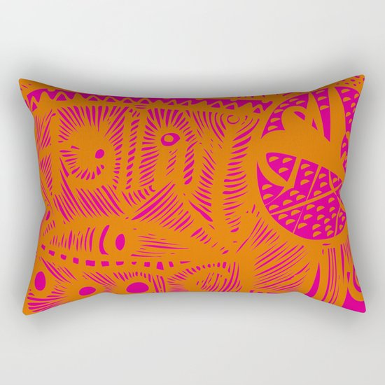 INK#9 Dreaming of India Rectangular Pillow