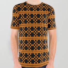 New Optical Pattern 120  pixel art All Over Graphic Tee