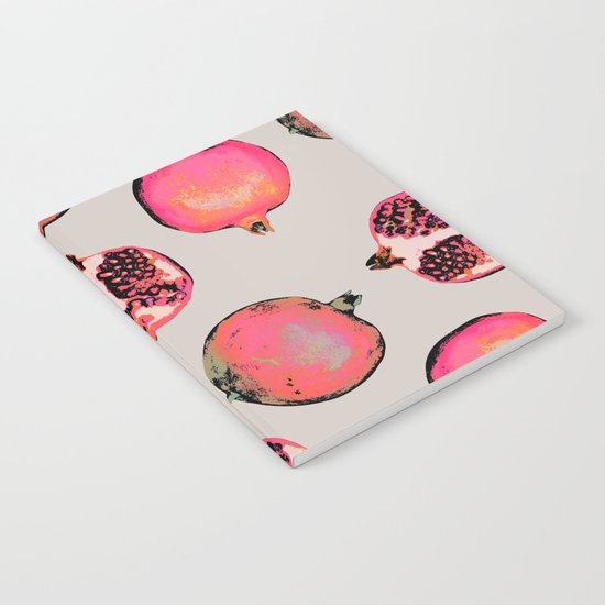 Pomegranate Pattern Notebook