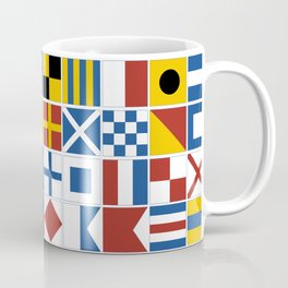 Nautical Flags Mug