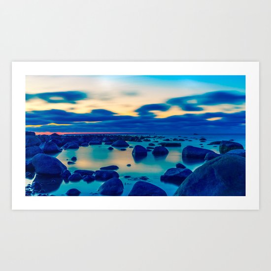 The Baltic Sea, Estonia Art Print