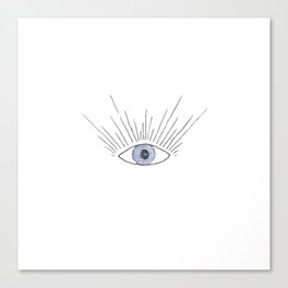 evil eye Canvas Print