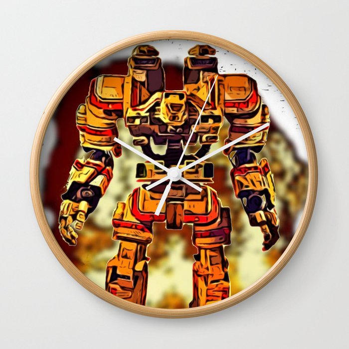 Robot Jox Wall Clock