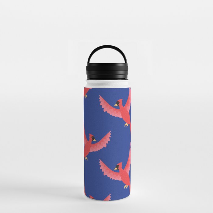 Bright Wings - Red & Blue Water Bottle