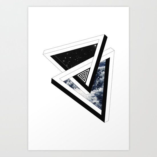 Above & Below Art Print