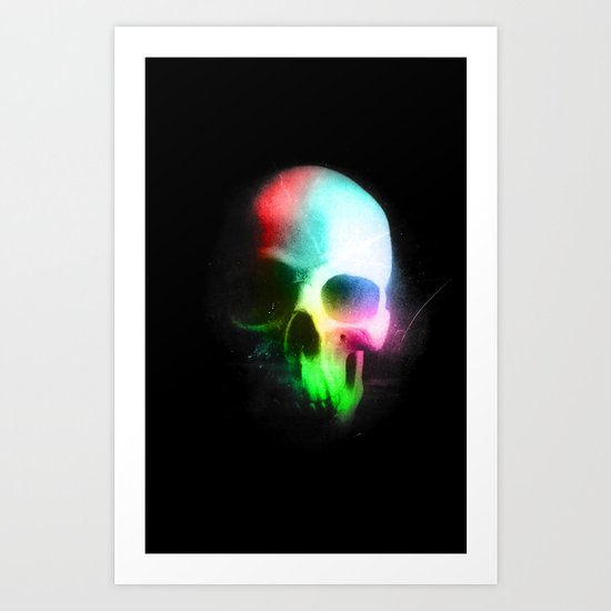 Skull Art Print
