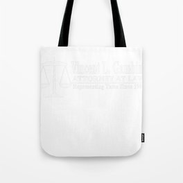 Vinny Tote Bags Society6 My Cousin Vinny Vincent Gambini Attorney At Law Tote Bag