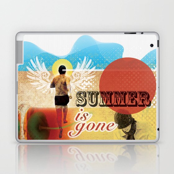 Summer is Gone Laptop & iPad Skin